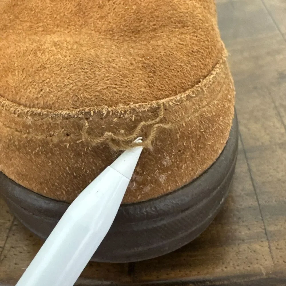 UGG Australia Womens 9 Chestnut Sheepskin Tall Boots Boho Rare Vintage